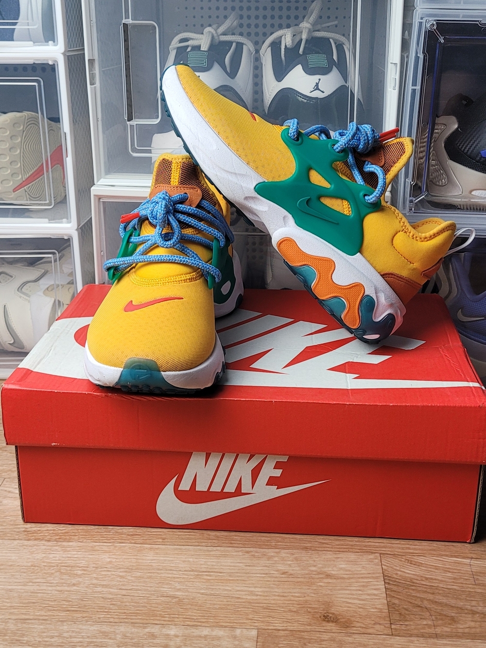 Nike React Presto "Breakfast" Athletic Sport Tennis Sneakers Shoes Women's S 8.5